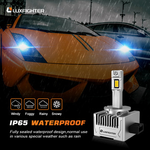 LUXFIGHTER Super brillante 90W 12000lm D1 D2 <span class=keywords><strong>D3</strong></span> D4 D1S D2S D3S D3R D3C CSP7045 6500K proyector de faro de coche LED - Product Image 4