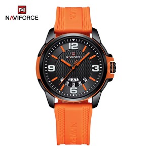 NAVIFORCE 9215 Orologio al Quarzo da <span class=keywords><strong>Uomo</strong></span> Design Classico Elegante con Movimento Seiko Originale Lussuoso Nuova Collezione Prezzo Basso <span class=keywords><strong>in</strong></span> <span class=keywords><strong>Offerta</strong></span> - Product Image 3