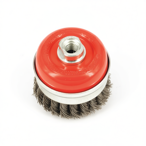 TTAKE Twisted Bunch Cup <b>Brush</b> Steel M14 Abrasive <b>Brush</b> For Metal Polishing - Product Image 2