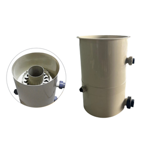 Colono de flujo vertical Equipo de acuicultura a pequeña escala Equipo de sedimentación de separación de aguas residuales eficiente para pesca - Product Image 1