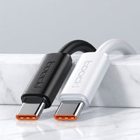 Cable de Carga Práctico Toocki, Longitud Opcional de 1m/2m, Superficie Suave al Tacto, Estructura Resistente a la Tensión, para Uso en el Hogar y Dormitorio