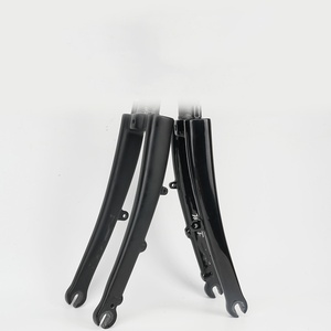 4oem brompton gấp xe đạp sợi <span class=keywords><strong>carbon</strong></span> brompton phía trước ngã ba 74mm Đĩa/C phanh phổ 245G Xe đạp phía trước ngã ba - Product Image 2