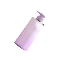 Flacon cosmétique en plastique de 500 ml, coloré, pour savon liquide pour les mains, mousse, lotion pour le corps avec pompe