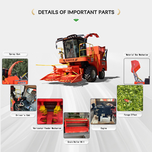 <span class=keywords><strong>Moissonneuse</strong></span>-<span class=keywords><strong>batteuse</strong></span> à ensilage de maïs robuste 4QZ-3000 à haute efficacité et vitesse de travail rapide, quatre roues motrices, livraison rapide - Product Image 3