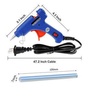 Outil de réparation de voiture, Mini pistolet à colle chaude électrique 20W résistant à la chaleur - Product Image 5