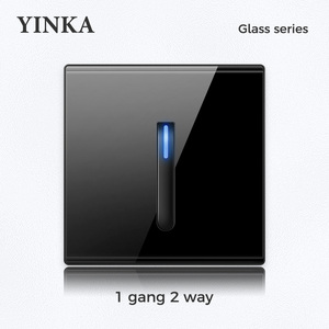 YINKA-Interruptor de botón de estilo moderno Vintage, Popular, europeo y americano, hecho en China, 250V, 16A, <span class=keywords><strong>2</strong></span> vías - Product Image 5