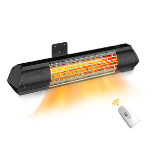 Calentador Eléctrico Infrarrojo para Patio, Elemento Calefactor de Fibra de Carbono, Montaje en Pared, Calentamiento Rápido, Protección contra Sobrecalentamiento, Enchufe Europeo, Iluminación Infrarroja - Product Image 3