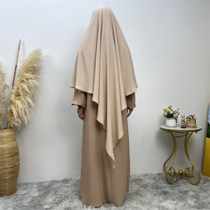 2231# 12 Colors Nida Islamic Jilbab Head Hijab Solid Color Shawl Scarfs <b>Long</b> Khimar <b>for</b> Muslim Women <b>Eid</b> - Product Image 2