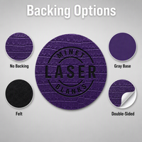Feuilles de similicuir croco violet à noir 12x24 pouces, vierges, pour gravure laser, avec support en tissu épais pour découpe de logo