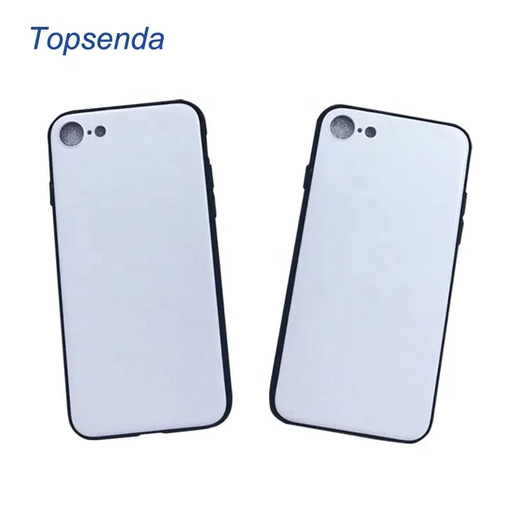 PC+TPU Blank phone cover DIY white hard phone case for UV printing
