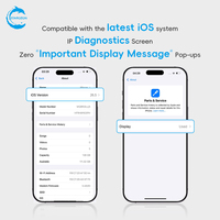 STAROZON Écrans LCD de remplacement pour iPhone 17 Air Pro Max – Diagnostic des écrans de téléphone sans messages d'erreur de pièce inconnue