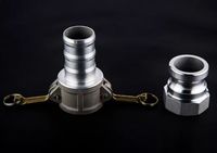 Adaptateur réducteur de raccords de tuyauterie à came et rainure en aluminium, 3 pouces, à raccord rapide Camlock, types A, B, C, D, filetage NPT BSP, direct usine