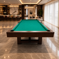 WANYAJU Design Mini table de billard d'intérieur 3 en 1 personnalisable avec plateau en ardoise et tiroir, convertible en table de jeu