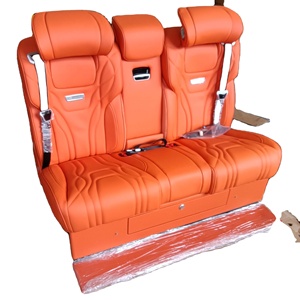Intérieurs de van de luxe personnalisés amélioration des sièges canapé 3 places pour MINI BUS MPV camping-car canapé-lit banquette - Product Image 1