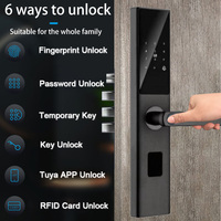Cerradura Inteligente para Puerta XSDTS Z12 Tuya Compatible con Wifi, Módulo Remoto Zigbee
