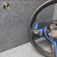 Volant de voiture en fibre de carbone pour BMW F30 F10 F32 F20 F15 F25 E70 E71 E72 E90 E92 M3 M5 M6, accessoires de voiture