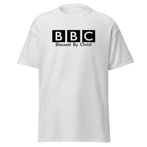 T-shirt classique unisexe BBC Blessed by Christ - Product Image 4