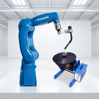 Bras de robot d'emballage à entraînement servo-électrique 6 axes pour manutention de charges légères, système de robot de fabrication automatisé Yaskawa GP7/GP8 CNC