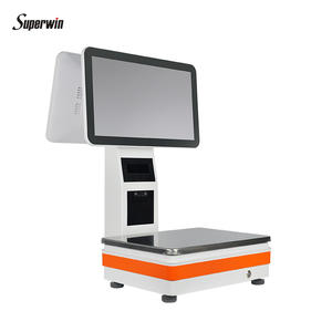 Báscula Qua Scale CY-55D con Terminal Aclas PBX y Impresora de 58 mm, Báscula POS para Mercado, Báscula Automática - Product Image 5