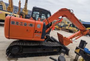 Hitachi Zx70 excavatrice Hitachi d'occasion en excellent état Hitachi Zx55 Zx60 Zx75 Zx75ur Digger Machine en stock à vendre - Product Image 5