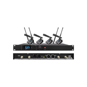 Nuevo Sistema de Micrófono Inalámbrico de Escritorio Cuadrado de <span class=keywords><strong>Ocho</strong></span> Canales Ipalead Profesional, Banda U, Cable de Datos, Modelo M-XU2040-B1L-1, para Transmisiones en Vivo - Product Image 1