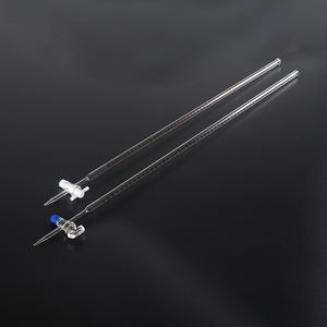 ชุดแก้วบอโรซิลิเกตแบบอัตโนมัติพร้อมจุกกั้นแบบตรง PTFE สำหรับห้องปฏิบัติการขนาด10มล. 25มล. 50มล. 100มล. - Product Image 6