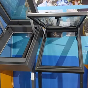 Tragaluz de apertura de 90 ° eléctrico para el hogar inteligente, Sensor de clima activo, Control remoto, aleación de aluminio, mejora las escaleras de aire interiores - Product Image 2