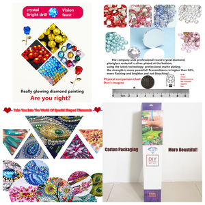 Pintura <span class=keywords><strong>de</strong></span> Diamantes DIY con Forma Especial <span class=keywords><strong>de</strong></span> Tortuga Marina y Delfín en el Mar, <span class=keywords><strong>Punto</strong></span> <span class=keywords><strong>de</strong></span> <span class=keywords><strong>Cruz</strong></span>, Venta al por Mayor <span class=keywords><strong>de</strong></span> Fábrica - Product Image 2