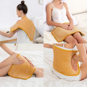 Alfombrilla de masaje de cuerpo completo de franela de fibra de carbono duradera, comodidad estable y saludable, con almohadilla térmica eléctrica, gran oferta - Product Image 6