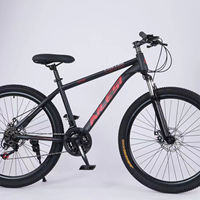 Vélos de montagne 21 vitesses en gros directement de l'usine, pneus 2.35 et freins à disque, stock disponible, faible MOQ