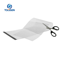 Rideau d'affichage super mince en couleur, panneau led flexible transparent P7.5 P10 P15 courbe écran de film LED