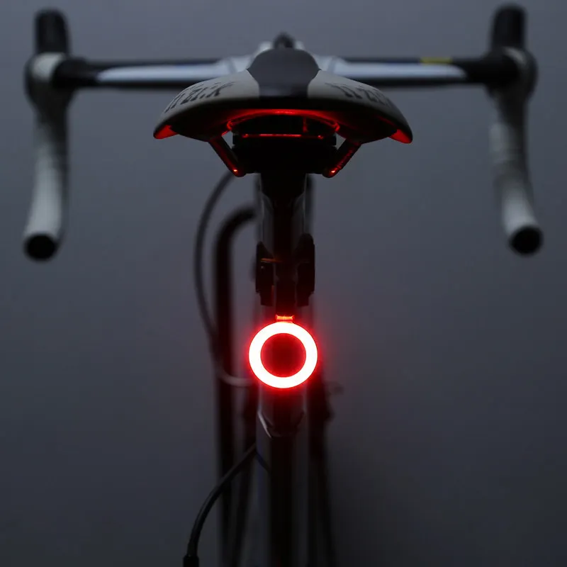 Ultra parlak USB ile şarj edilebilir bisiklet ışığı Set güçlü bisiklet ön far ve arka lambası