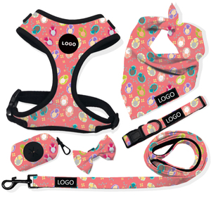 Yeni sıcak satış köpekler kadife köpek koşum gerçek aşk toptan için - Product Image 4