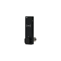 Serrure à came en plastique noir pour meuble intelligent, armoire, avec carte RFID WANGTONG WT S-2011-00IC 13,56 MHz 125 kHz