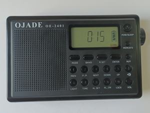 Radio inalámbrica de alta resistencia solar portátil recargable al aire libre para con tarjeta TF enchufable y USB - Product Image 5