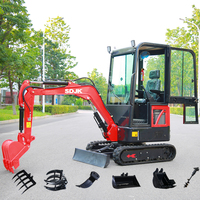 Mini Hydraulic Crawler Excavator for Sale, Micro Digger