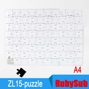 <span class=keywords><strong>Cornice</strong></span> <span class=keywords><strong>Puzzle</strong></span> A4 Bianca <span class=keywords><strong>per</strong></span> Stampa a Sublimazione, Prezzo Economico, 120 Pezzi - Product Image 3