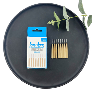 <span class=keywords><strong>Spazzolini</strong></span> <span class=keywords><strong>Interdentali</strong></span> in Bambù Ecologici e Biodegradabili, 8 Pezzi/Confezione, Riutilizzabili con Logo Personalizzabile - Product Image 6