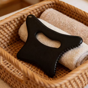 Dody Sin Bin Bian Stone Handle Guasha, Masajeador para Cuello/Brazo/Cremallera/Pierna para Drenaje Linfático y Celulitis - Product Image 3