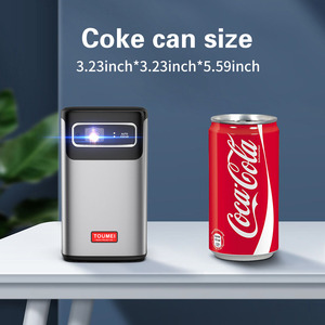 Projetor Mini Smart 4K Pronto para Uso Externo com Android 9, Bateria Recarregável de 8000mAh Integrada, Foco Automático, 3D, Portátil para Home Theater - Product Image 3