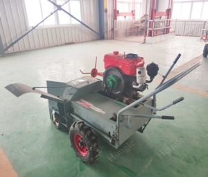 Motor Eléctrico Diesel Comestible Fungus Turns Organic Heaps Autopropulsado Compost Turner para Mushroom - Product Image 6