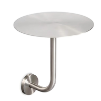 Table de bar murale en acier inoxydable sur mesure pour café