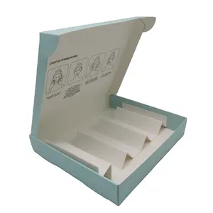 Wholesale custom size design paper cardboard skincare cosmetic packaging box