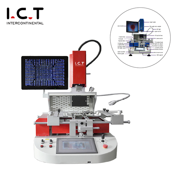 Fully Automatic Rework Station Ir BGA Reballing and Rework Station BGA Reballing Made in China Large Capacity
