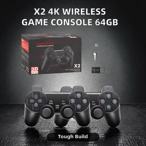 X2 Single System 4K Game Console Retro 3D Video 64GB TV <b>Wireless</b> <b>Controller</b> 30000+ PS1/N64/DC Games Gaming JoyStick <b>Controller</b> - Product Image 2