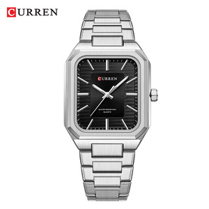 นาฬิกาข้อมือควอตซ์ Curren 8457 รุ่นหรูหรา ลายการ์ตูน สายสแตนเลส กันน้ำ 3BAR สำหรับผู้ชาย - Product Image 4
