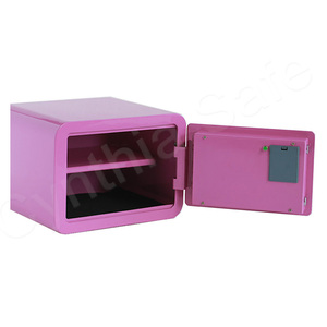 Fingerprint Hotel Safe Box Colorful Mini Safety Box Cash Coin Small Storage Box - Product Image 6