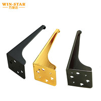 WINSTAR Neue 15CM Möbel beine Goldenes Eisen Metall Sofa beine Benutzer definierte Tisch-/Schrank beine