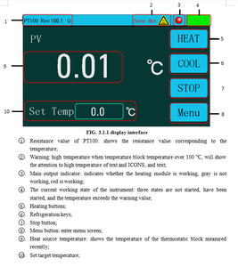 Trockenblock-Kalibrierung sbad-30 ~ 1200 cels Zero-Thermostat-Geräte, die im Kalibrierung labor verwendet werden - Product Image 2