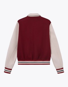 Veste bomber en laine brodée personnalisée pour hommes, service OEM, exportations d'hiver Trex, streetwear - Product Image 3
